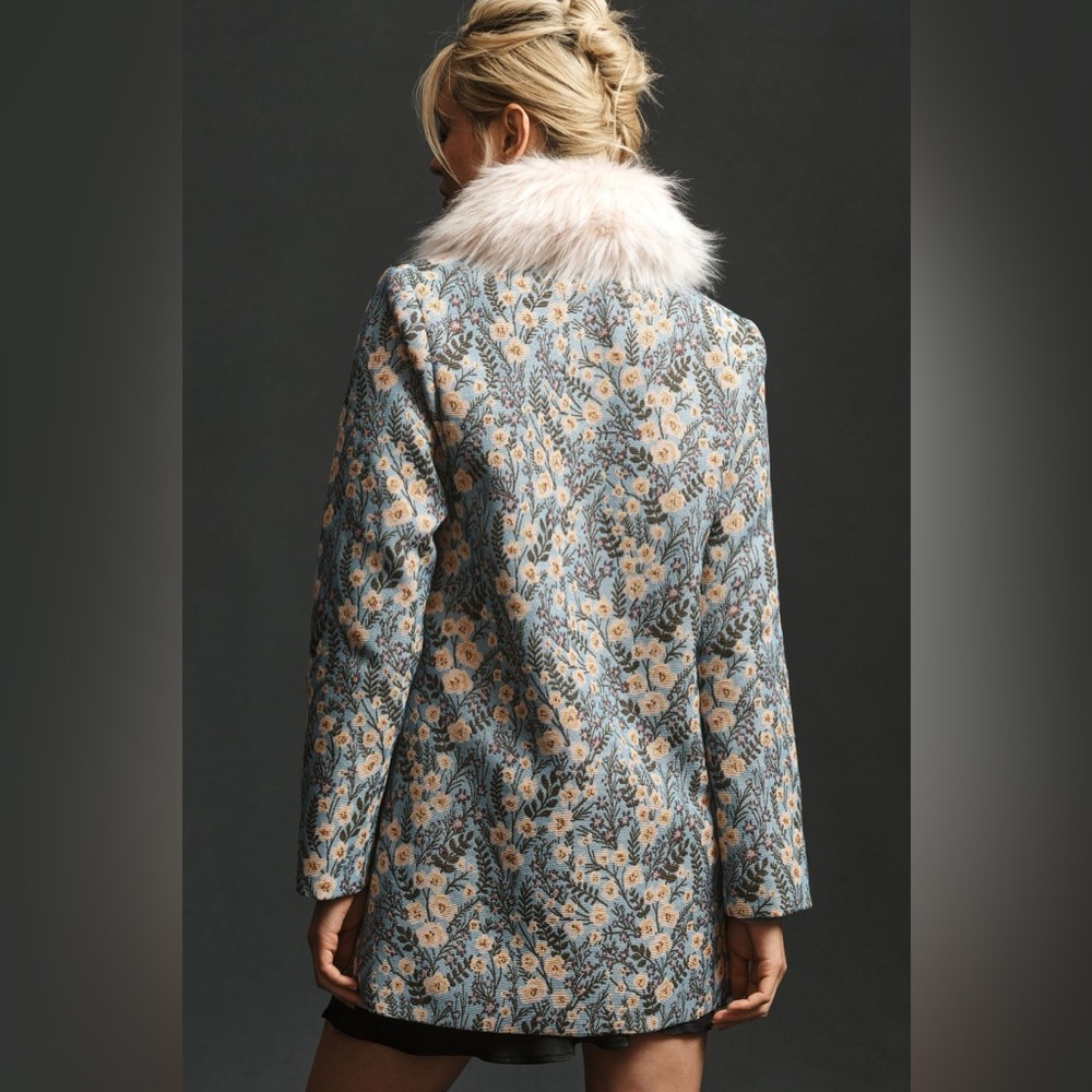 Unreal Fur Feuilles Mortes Coat (NWT) - Picture 4 of 9